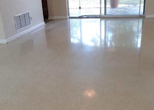 Terrazzo Floor Clean and Polish